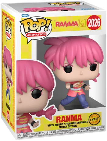 💥🥋 Funko Pop! N°2026 – Ranma Saotome (Lot Classique + Chase) – Ranma ½ 🥋💥