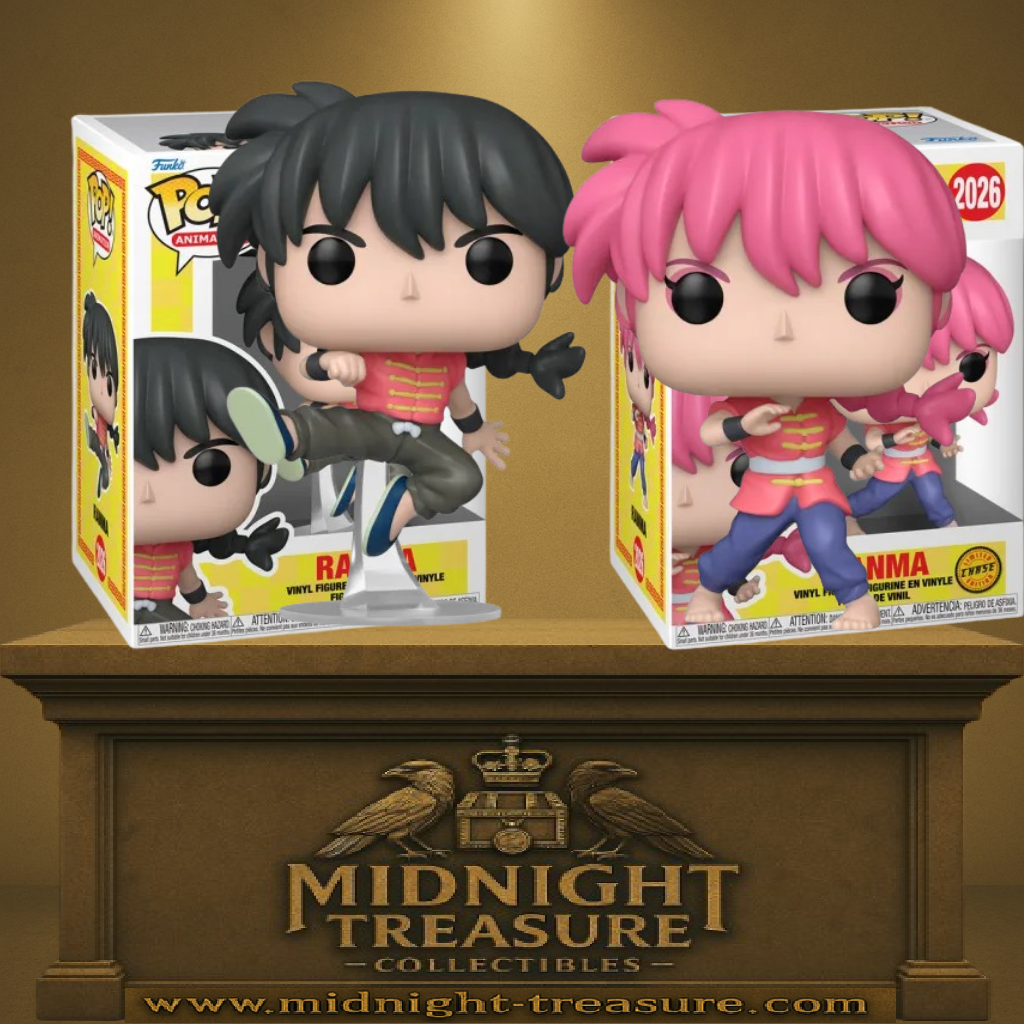 💥🥋 Funko Pop! N°2026 – Ranma Saotome (Lot Classique + Chase) – Ranma ½ 🥋💥