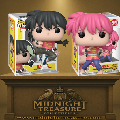 💥🥋 Funko Pop! N°2026 – Ranma Saotome (Lot Classique + Chase) – Ranma ½ 🥋💥