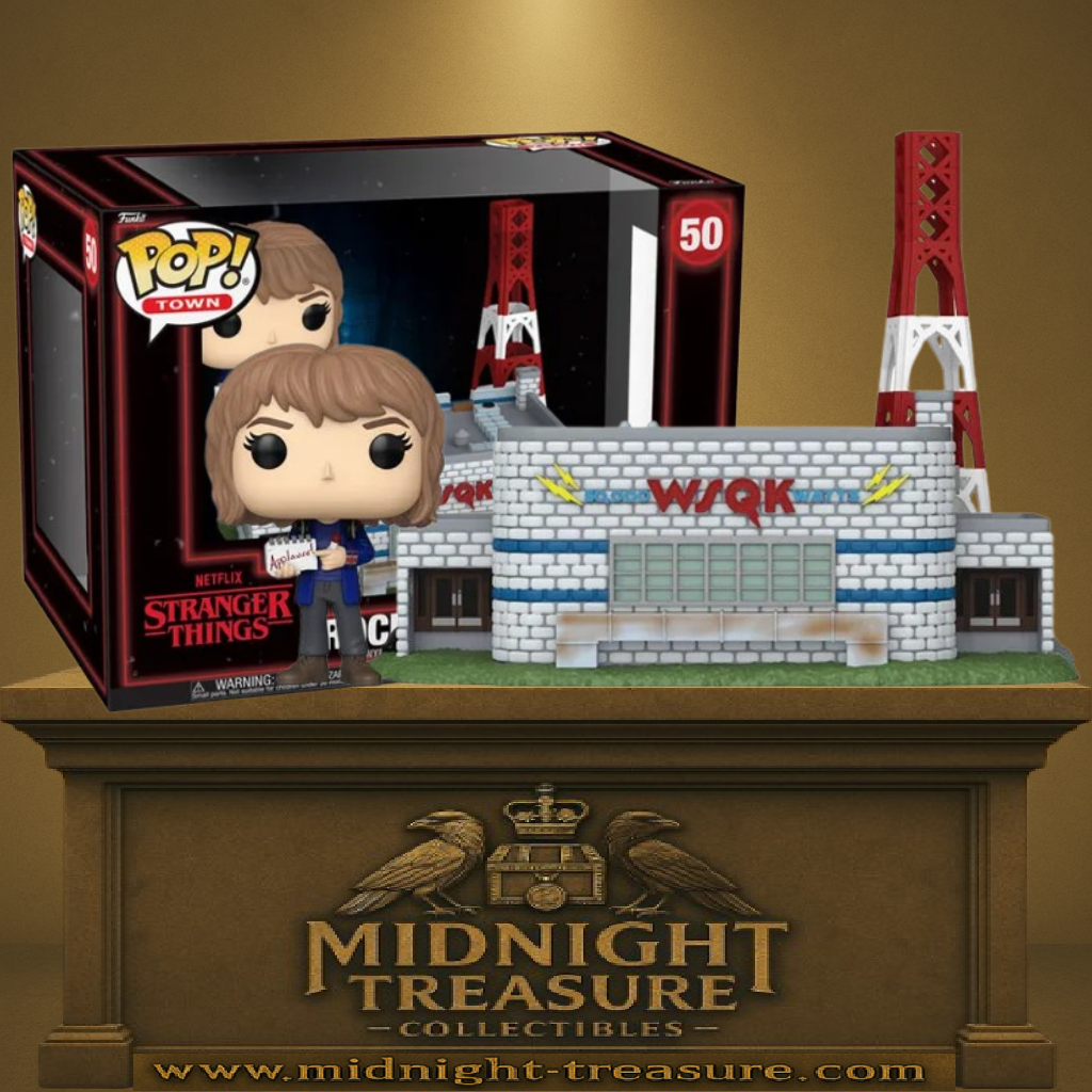 Funko Pop! Stranger Things – Rockin’ Robin with The Squawk (N°50), version saison 5 à la station WSQK.