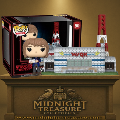 Funko Pop! Stranger Things – Rockin’ Robin with The Squawk (N°50), version saison 5 à la station WSQK.