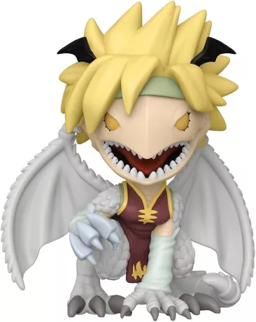 Funko Pop! My Hero Academia – Ryukyu (Forme Dragon) (N°1814 – 25 cm). Héroïne transformée en dragon avec ailes et griffes, dans une posture dominante. Une pièce massive et puissante pour les fans de MHA.