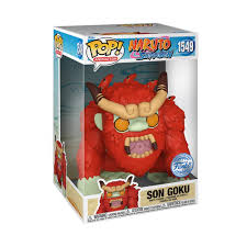 "Funko Pop! Naruto Shippuden 1549 - Son Goku. Figurine représentant le Quatre Queues, l’un des Bijû de l’univers Naruto. Une pièce incontournable pour les collectionneurs et fans de Naruto."