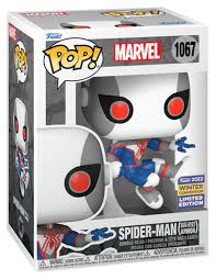 "Funko Pop Marvel Spider-Man Bug-Eyes Armor – Édition Limitée Winter Convention 2022"
