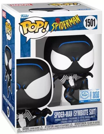 🕷️⚫ Funko Pop! N°1501 – Spider-Man (Symbiote Suit) – Marvel ⚫🕷️