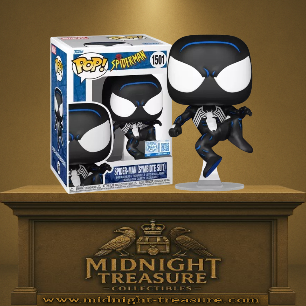 🕷️⚫ Funko Pop! N°1501 – Spider-Man (Symbiote Suit) – Marvel ⚫🕷️