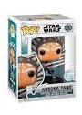 "Funko Pop! Star Wars 467 - Ahsoka Tano. Figurine dynamique de l'ancienne Padawan armée de ses deux sabres laser blancs. Un must-have pour les collectionneurs de Star Wars."