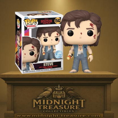 🧛‍♂️🔦 Funko Pop! N°1542 – Steve – Stranger Things (Saison 4) 🔦🧛‍♂️