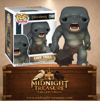 Funko Pop! Super N°1580 – Cave Troll (Troll des Cavernes), figurine 15 cm inspirée de Le Seigneur des Anneaux (The Lord of the Rings).