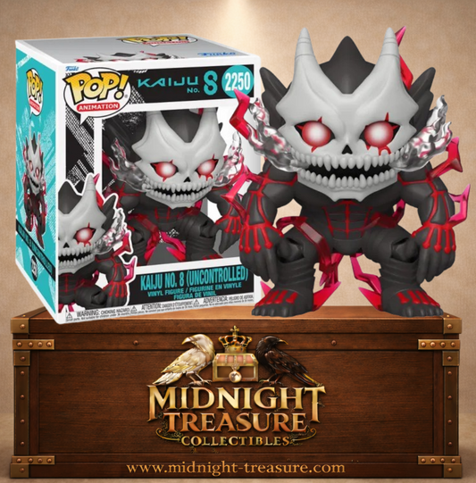 Funko Pop! Super Deluxe N°2250 – Kaiju No. 8 (Uncontrolled) (Kaiju No. 8 – Hors de Contrôle), figurine 15 cm inspirée de Kaiju No. 8.