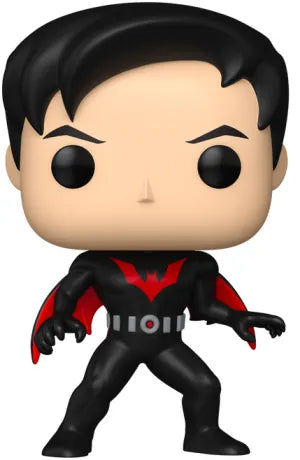 Funko Pop! DC Comics – Terry McGinnis (Batman Beyond) (N°560, Chase). Figurine exclusive représentant le successeur de Batman dans son costume noir futuriste avec logo rouge. Une édition rare et culte pour les fans de Batman.