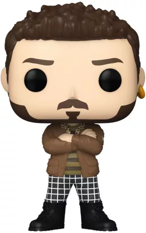 Funko Pop! The Boys – N°1598 – Frenchie. Figurine fidèle au personnage avec bras croisés, boucle d’oreille et pantalon à carreaux. Un indispensable pour les fans de la série culte.