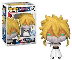 Funko Pop Tier Halibel 1839 de Bleach, figurine exclusive représentant Tier Halibel en tenue d'Espada, avec boîte et personnage