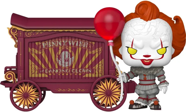🎈🤡 Funko Pop! Town N°49 – Pennywise & Wagon – Welcome to Derry (Ça) 🤡🎈