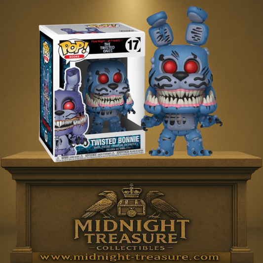 💥🐰 Funko Pop! N°17 – Twisted Bonnie – Five Nights at Freddy's: The Twisted Ones 🌀👹