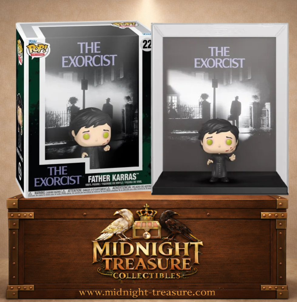 Funko Pop! VHS Covers N°22 – Father Karras (Père Damien Karras), inspirée de L'Exorciste (The Exorcist).