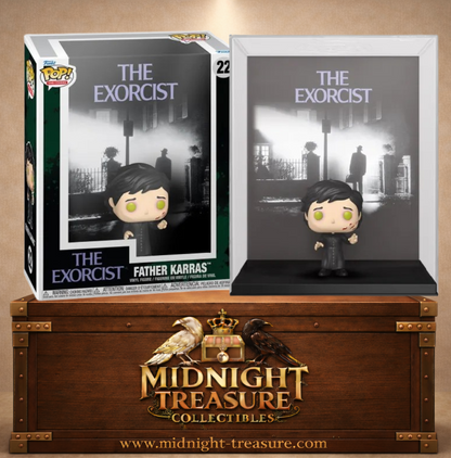 Funko Pop! VHS Covers N°22 – Father Karras (Père Damien Karras), inspirée de L'Exorciste (The Exorcist).