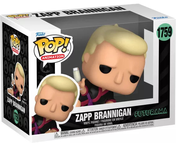 🍸😏 Funko Pop! Animation N°1759 – Zapp Brannigan – Futurama 😏🍸