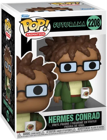 📋☕ Funko Pop! Animation N°2208 – Hermes Conrad – Futurama ☕📋
