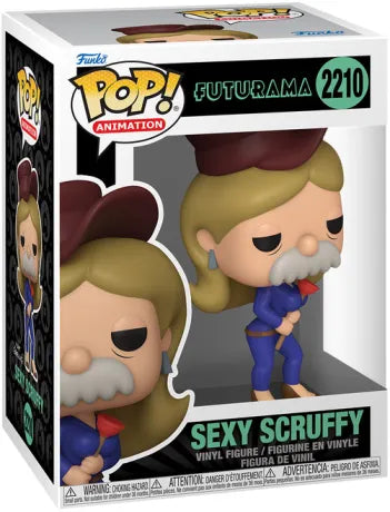 🧹🔥 Funko Pop! Animation N°2210 – Sexy Scruffy – Futurama 🔥🧹