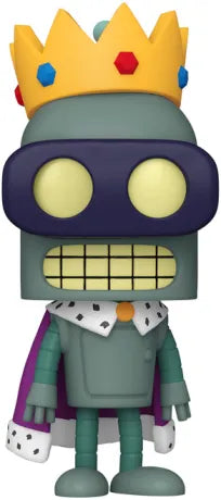 👑🤖 Funko Pop! Animation N°2211 – Super King Bender – Futurama 🤖👑