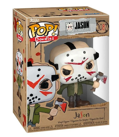 🔪✏️ Funko Pop! Doodles N°2082 – Jason Voorhees – Friday the 13th (Vendredi 13) ✏️🔪