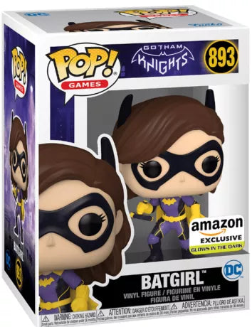 🦇💜 Funko Pop! Games N°893 – Batgirl Glow in the Dark – Amazon Exclusive – Gotham Knights 💜🦇