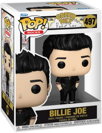 🎸🖤 Funko Pop! Rocks N°497 – Billie Joe Armstrong – Green Day: Basket Case 🖤🎸