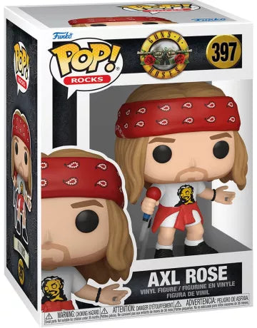 🎤🌹 Funko Pop! Rocks N°397 – Axl Rose – Guns N' Roses 🎸🌹