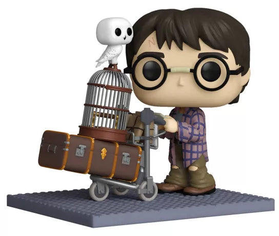 🧙‍♂️🦉 Funko Pop! Deluxe N°135 – Harry Potter Pushing Trolley (Harry Potter poussant le chariot) – Harry Potter 🦉🧙‍♂️