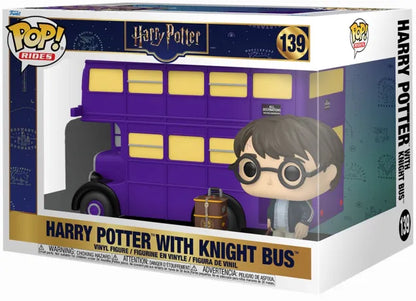 🪄🚌 Funko Pop! Rides N°139 – Harry Potter with Knight Bus (Harry Potter avec le Magicobus) – Harry Potter 🚌🪄