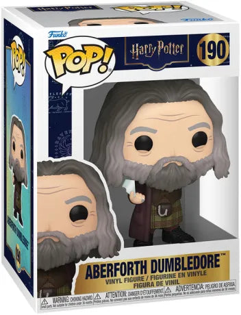 🪞✨ Funko Pop! N°190 – Aberforth Dumbledore with Mirror Shard (Aberforth Dumbledore avec éclat de miroir) – Harry Potter ✨🪞