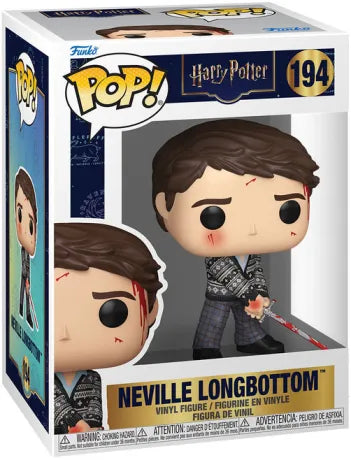 🗡️🦁 Funko Pop! Harry Potter N°194 – Neville Longbottom with Sword of Gryffindor (Neville Londubat avec l’Épée de Gryffondor) 🗡️🦁