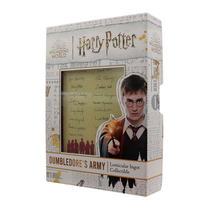 🪄⚡ Harry Potter – Armée de Dumbledore – Lingot lenticulaire édition limitée ⚡🪄