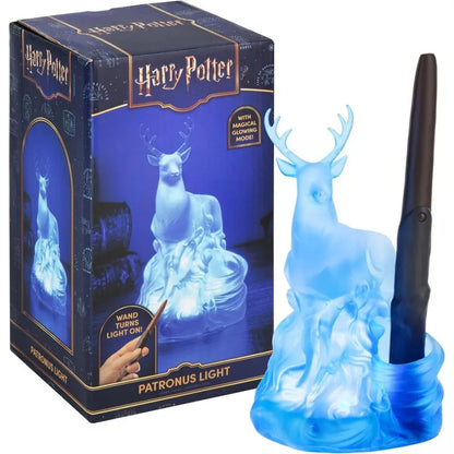 🪄🦌 Harry Potter – Patronus – Lampe avec télécommande baguette magique 🦌🪄
