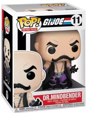 🧠⚡ Funko Pop! Retro Toys N°11 – Dr. Mindbender – G.I. Joe ⚡🧠