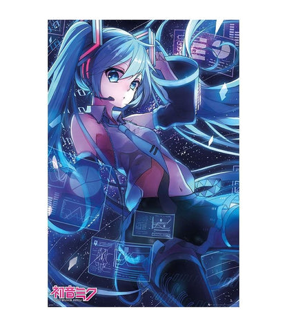 🎤💙 Hatsune Miku – Screen – Poster 91,5 x 61 cm 💙🎤
