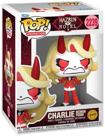 😈👑 Funko Pop! Animation N°2239 – Charlie Morningstar (Demon Form / Forme Démon) Chase – Hazbin Hotel 👑😈