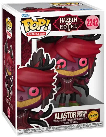 😈✨ Funko Pop! Animation N°2242 – Alastor (Demon Form / Forme Démon) Chase – Hazbin Hotel ✨😈
