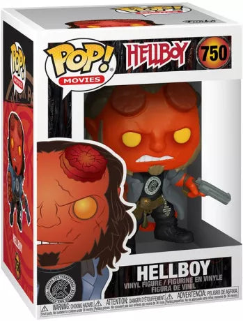 🔥👹 Funko Pop! N°750 – Hellboy – Hellboy (2019) 👹🔥PRODUIT RESCAPÉ