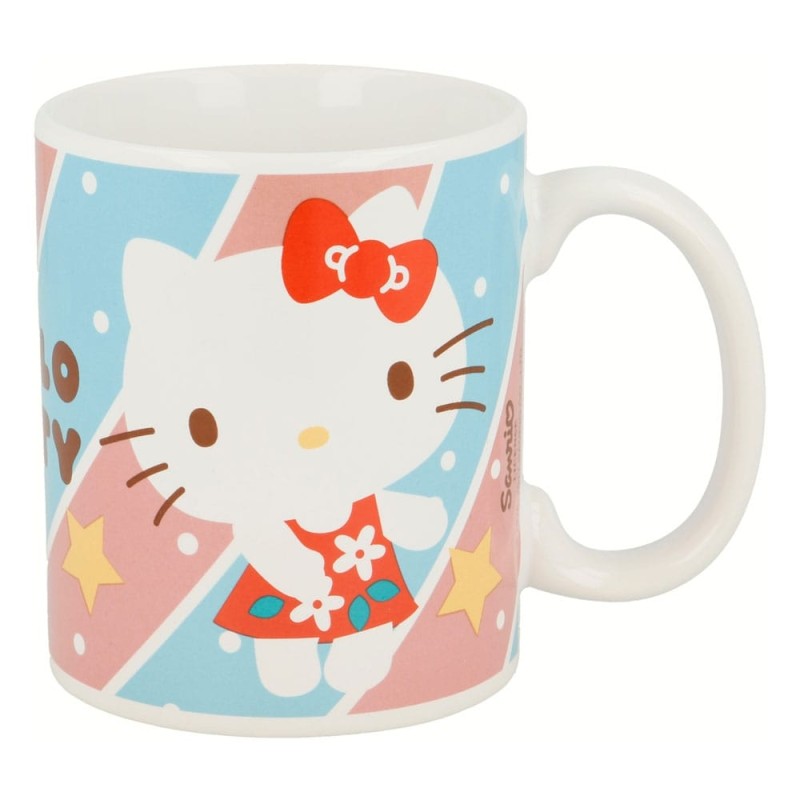 🎀🌟 HELLO KITTY - Cute Red Dress - Mug 325 ml 🌟🎀