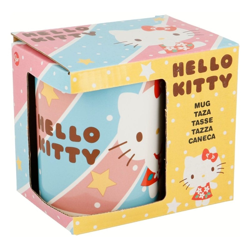 🎀🌟 HELLO KITTY - Cute Red Dress - Mug 325 ml 🌟🎀