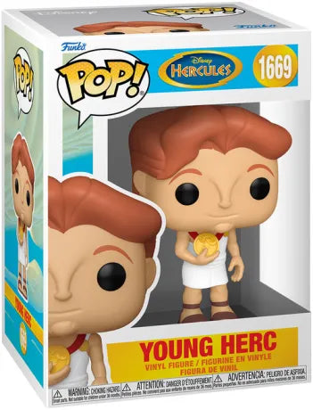 🏛️⚡ Funko Pop! Disney N°1669 – Young Herc (Jeune Hercule) – Hercules (Hercule) ⚡🏛️