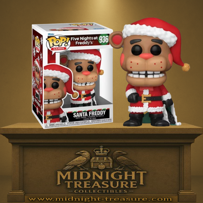 🎅🐻 Funko Pop! N°936 – Santa Freddy – Five Nights at Freddy’s 🐻🎅