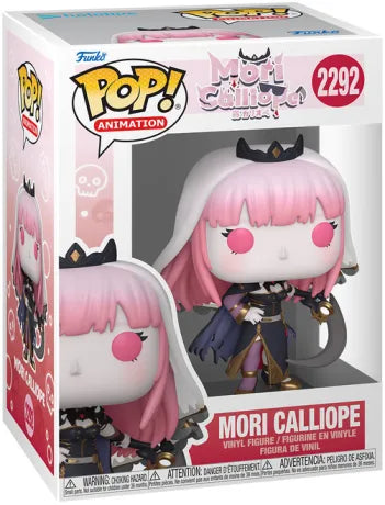 💀🎤 Funko Pop! Animation N°2292 – Mori Calliope – hololive 🎤💀