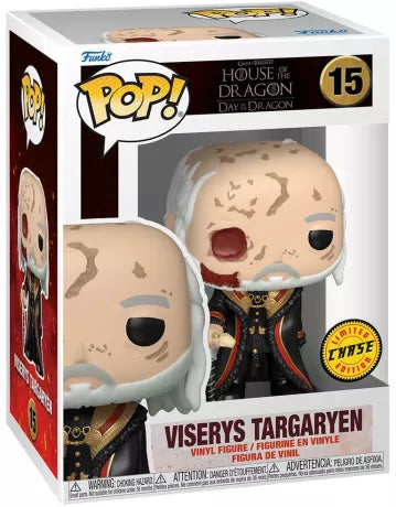 🐉👑 Funko Pop! Television N°15 – Viserys Targaryen – Chase sans masque – House of the Dragon👑🐉