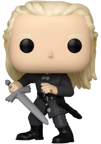 🐉⚔️ Funko Pop! N°23 – Daemon Targaryen with Dark Sister (Daemon Targaryen avec Noire Sœur) – House of the Dragon ⚔️🐉