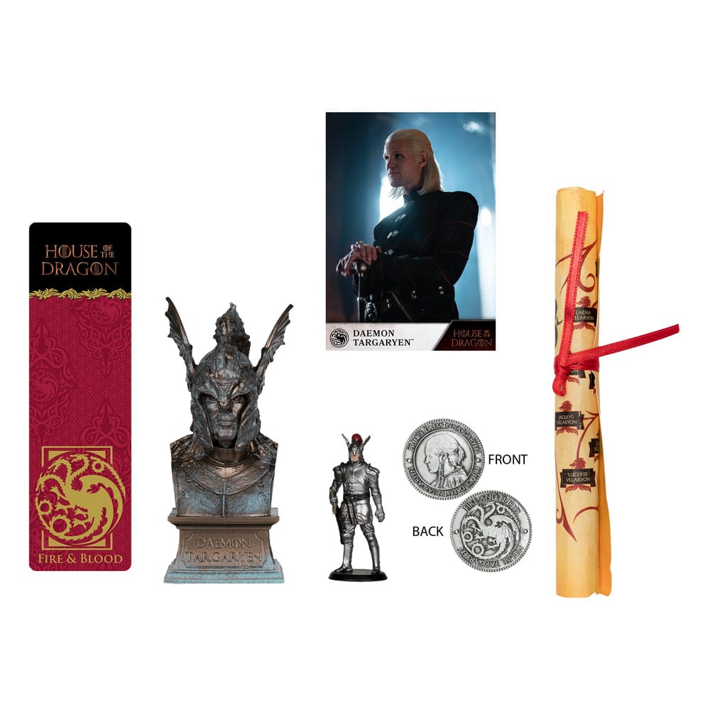 🐉🔥 House of the Dragon – Daemon Targaryen – Coffret Collector House Targaryen  🔥🐉