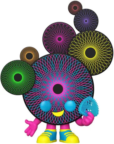 🌈🌀 Funko Pop! Retro Toys N°171 – Spirograph (Spirographe) – Chase Blacklight Edition 🌀🌈