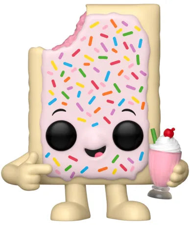 🍓🥤 Funko Pop! Ad Icons N°251 – Pop-Tarts Mascot Strawberry Milkshake (Mascotte Pop-Tarts Milkshake Fraise) 🥤🍓